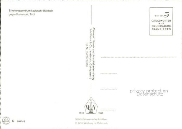 Leutasch Waidach Erholungszentrum Fliegeraufnahm – Bild 2