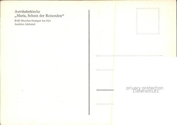 Adelsried Augsburg Autobahnkirche – Bild 2