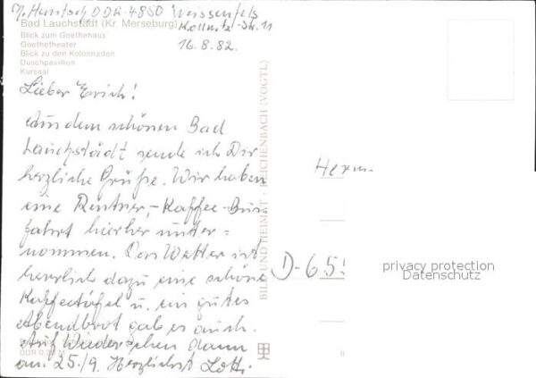 Bad Lauchstaedt Goethehaus Goethetheater Kolonnaden Kur – Bild 2