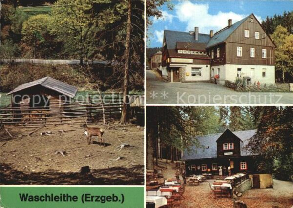 Waschleithe Tierpark Restaurants Osterlamm und Köhl