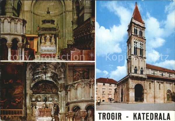 Trogir Trau Katedrala Kathedrale 13. Jhdt.