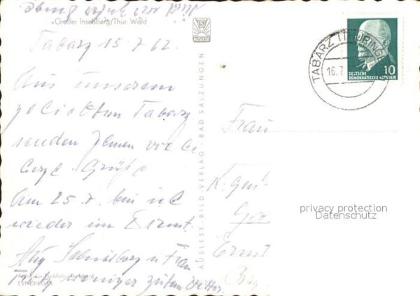 Grosser Inselsberg Berggasthof Sender Aussichtsturm – Bild 2