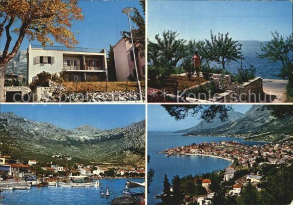 Gradac Pension Blue Night Hafen Küste