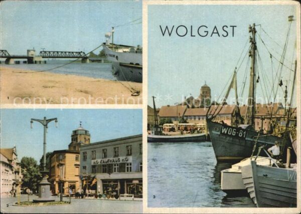 Wolgast Mecklenburg-Vorpommern Dampferanlegestelle Platz der Jugend Ha