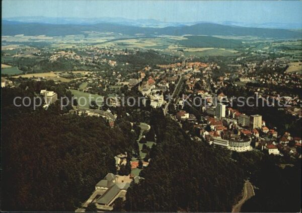 Bad Wildungen Fliegeraufnahme