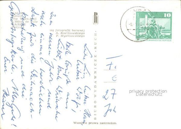 Kalisz Ratusz Rathaus – Bild 2