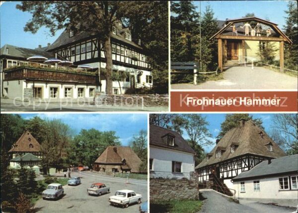 Frohnau Annaberg Frohnauer Hammer HO Gaststätte Volkskun