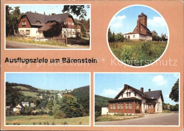Baerenstein Annaberg-Buchholz Ausflugsziele Jöhstadt Kühberg Königswa