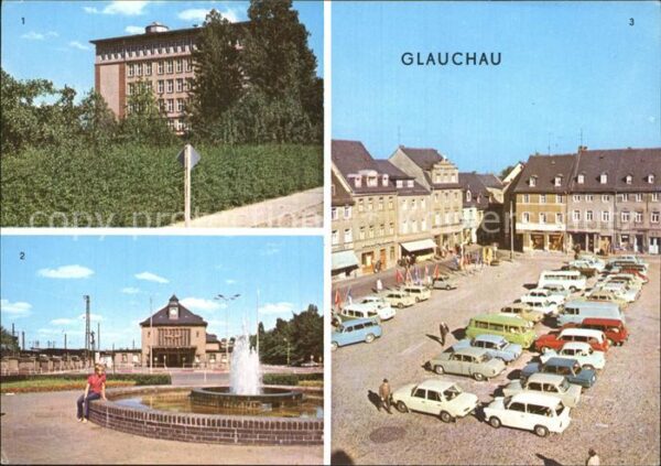 Glauchau Ingenieurschule für Anlagenbau Bahnhof