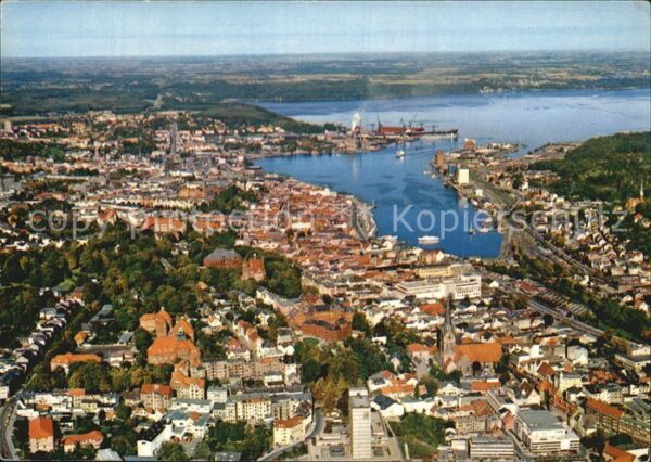 Flensburg Flensburger Förde Fliegeraufnahme