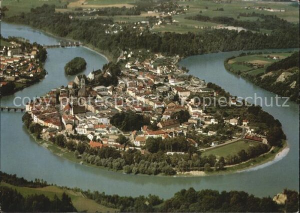 Wasserburg Inn Fliegeraufnahme