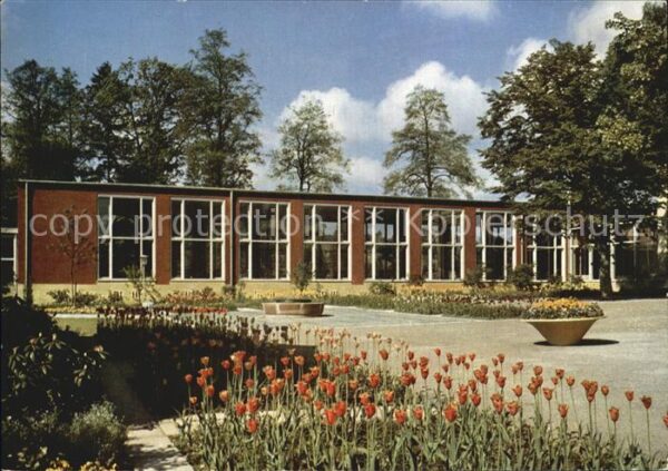 Bad Steben Neue Wandelhalle Tulpen Bad im Frankenw