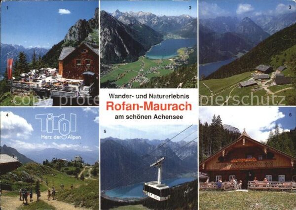 Maurach Achensee Erfurter Hütte Dalfaz Alm Bergstation R