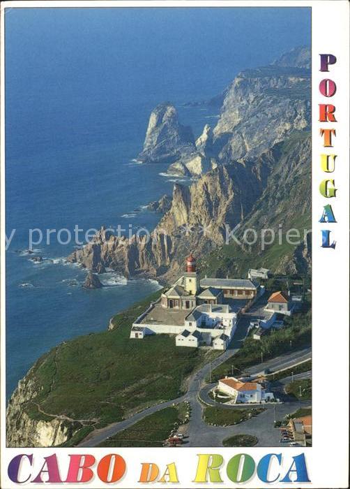 Cabo Da Roca Westlichste Leuchtturm Europas Steilküs