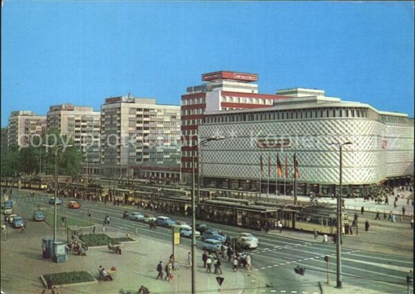 Leipzig Warenhaus Konsument am Brühl Messestadt