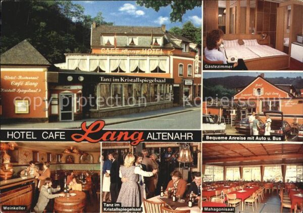 Altenahr Hotel Cafe Lang Restaurant Weinkeller T