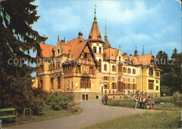 Gottwaldov Tschechien Zamek Lesna Schloss