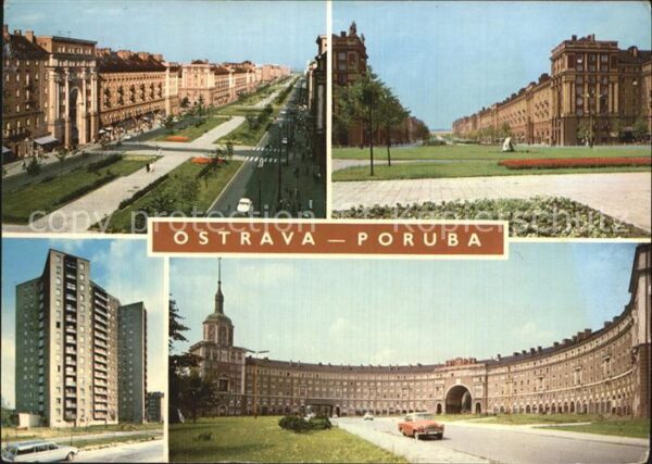Poruba Leninova trida Vezovy dum Namesti 9. kv