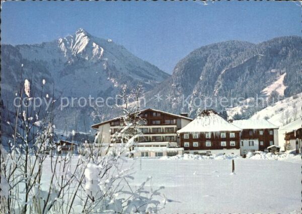 Reuthe Vorarlberg Kurhotel Bad Reuthe Moorheilbad Winterp