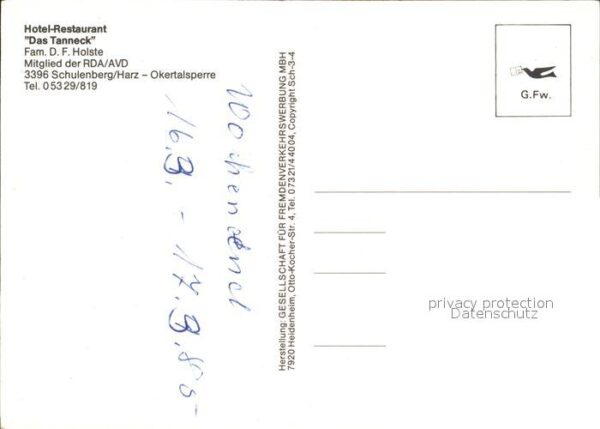 Schulenberg Oberharz Hotel Restaurant Das Tanneck Okertalspe – Bild 2