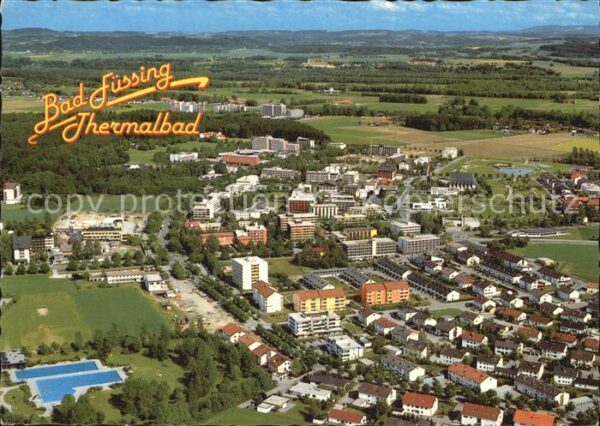 Bad Fuessing Thermalbad Fliegeraufnahme