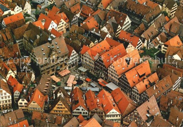 Tuebingen Altstadt Universitätsstadt Fliegeraufna