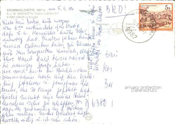 Haus Ennstal Krummholzhütte am Hauser Kaibling Alpen – Bild 2