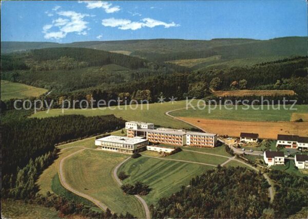 Valbert Blindenerholungsheim Fliegeraufnahme