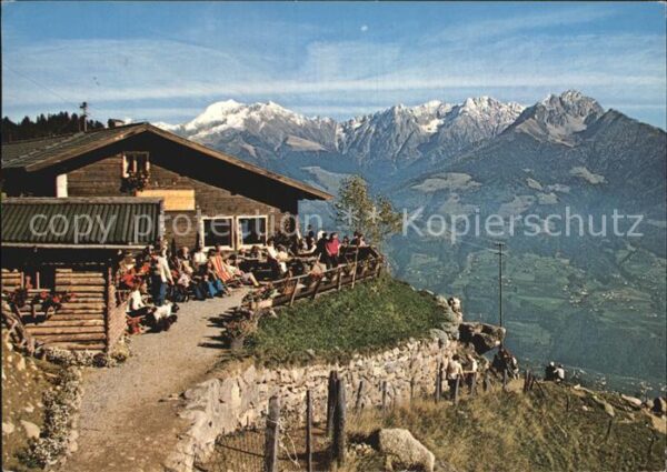 Dorf Tirol Berggasthof Steinegg Muthöfe Naturpark