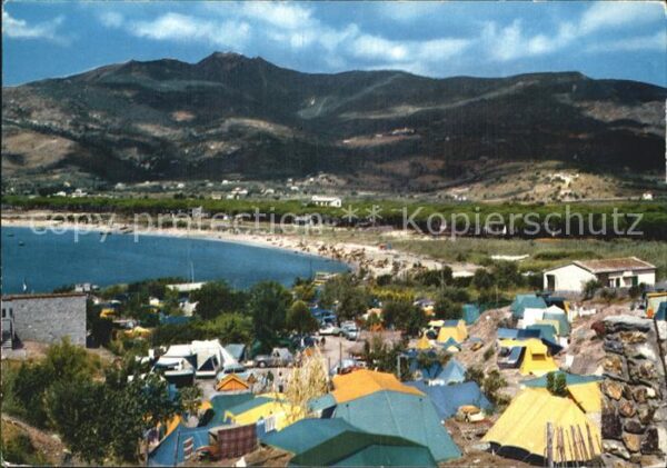 Marina di Campo Campeggio La Foce Campingplatz Strand B