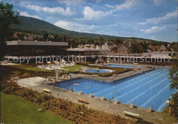 Bad Neuenahr-Ahrweiler Thermalheilbad Garten und Hallenschwimm