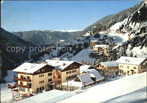 Welschnofen Suedtirol Post Hotel Winterpanorama Alpen