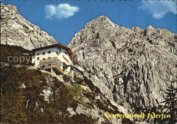 Werfen Salzburg Bergstation Eisriesenwelt Eishöhle Tenn