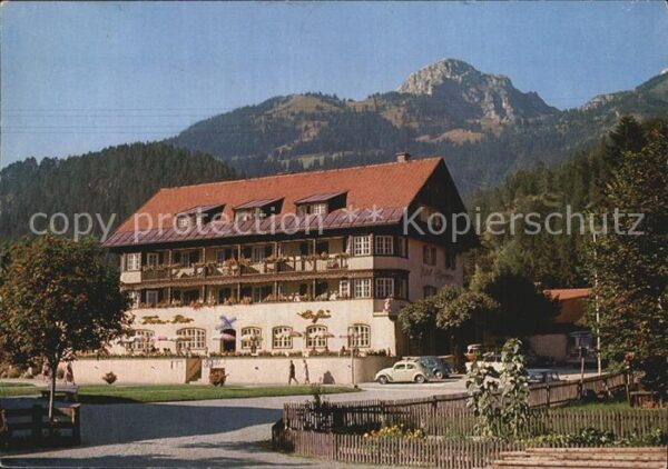 Bayrischzell Hotel Alpenrose mit Wendelstein Bayeris