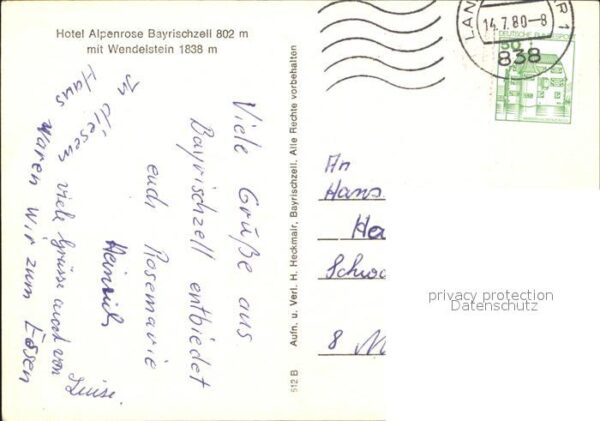Bayrischzell Hotel Alpenrose mit Wendelstein Bayeris – Bild 2