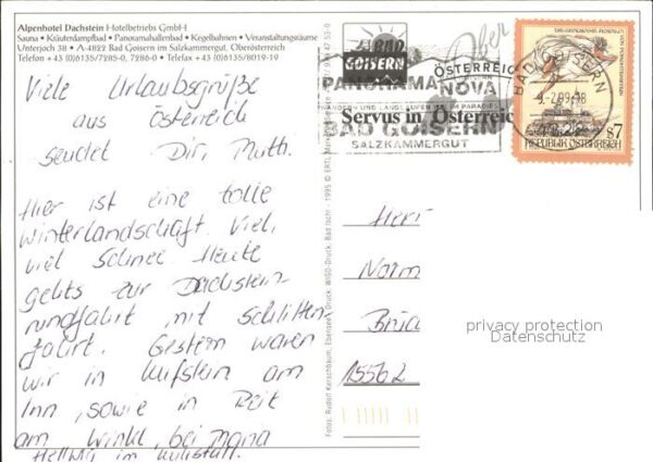 Bad Goisern Salzkammergut Alpenhotel Dachstein – Bild 2