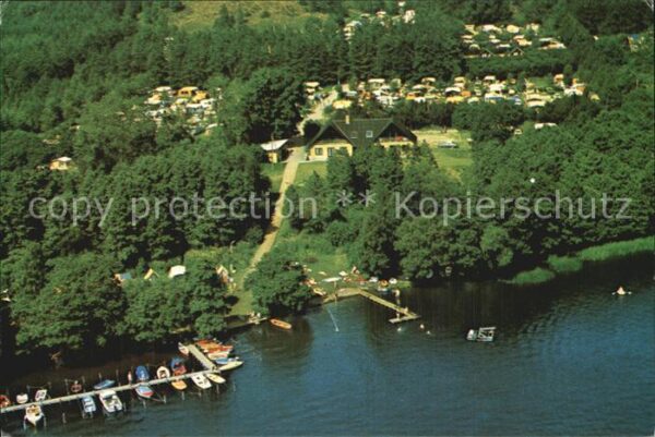 Ry Hoejskole Birkhede Camping Fliegeraufnahme