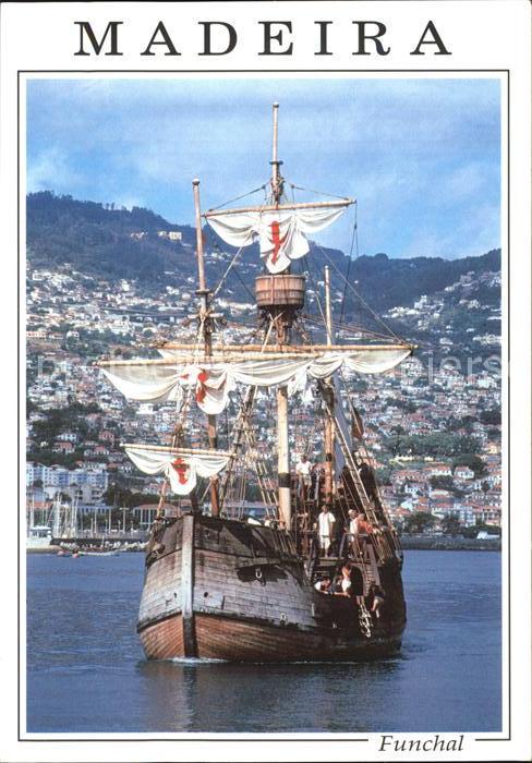 Funchal Santa Maria Kopie Segelschiff von Chris