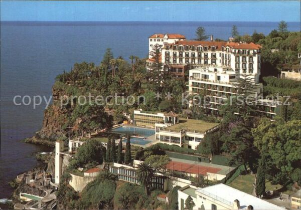 Funchal Hotel Reids Tennis Swimming Pool Meerbl