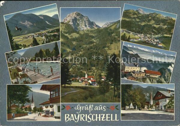 Bayrischzell Höhenluftkurort und Umgebung mit Wendel