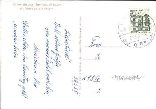 Bayrischzell Höhenluftkurort und Umgebung mit Wendel – Bild 2