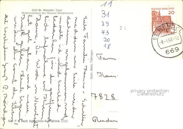 St Wendel Missionshaus der Steyler Missionare – Bild 2