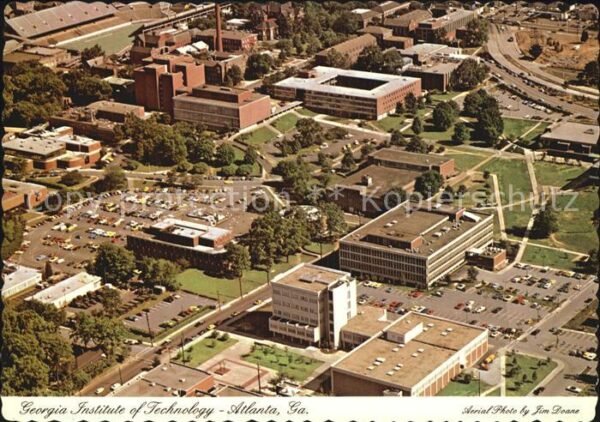 Atlanta Georgia Institute of Technology aerial view
