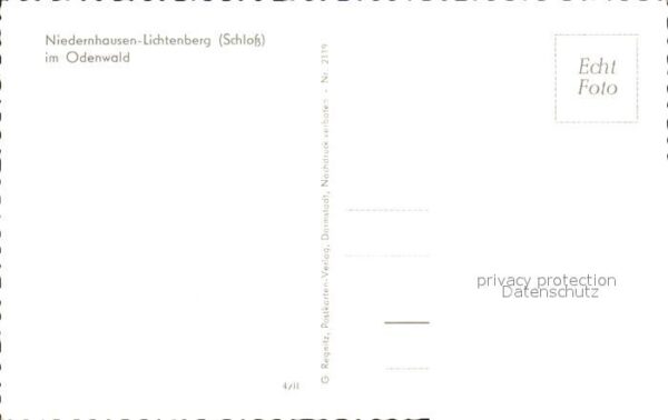 Niedernhausen Odenwald mit Schloss – Bild 2