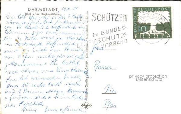 Darmstadt Blick vom Hochzeitsturm – Bild 2