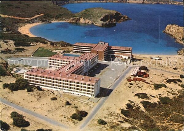 Menorca Fliegeraufnahme Playa Arenal d`en Caste