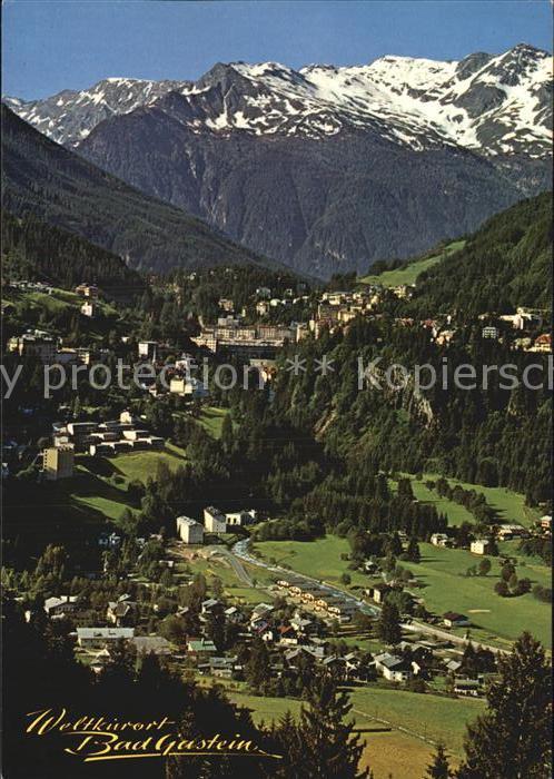 Bad Gastein Fliegeraufnahme an Tauernbahn Radhausbe