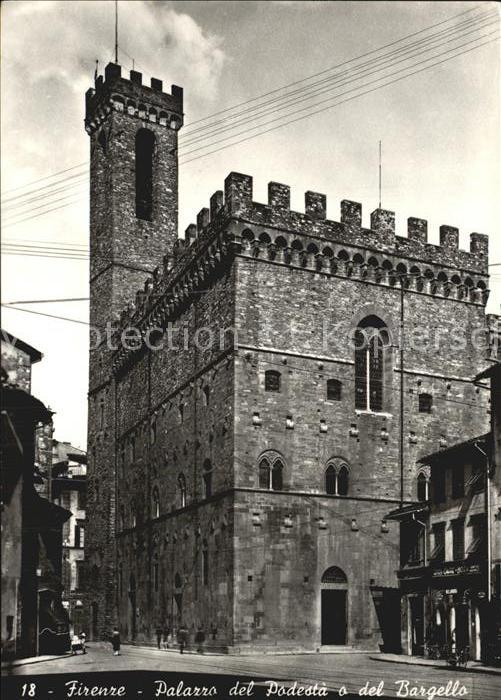 Firenze Florenz Palazzo del Podesta