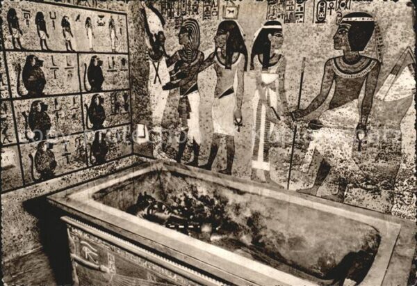 Thebes Aegypten Burial Chamber in Tut Ank Amons Tomb