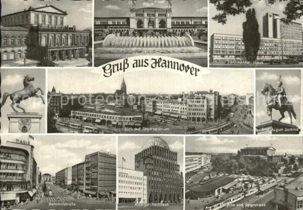 Hannover Opernhaus Continental Haus Ernst-August